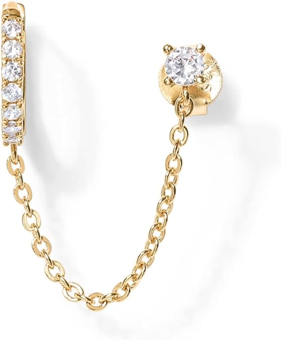 Adella stud earrings | Gold