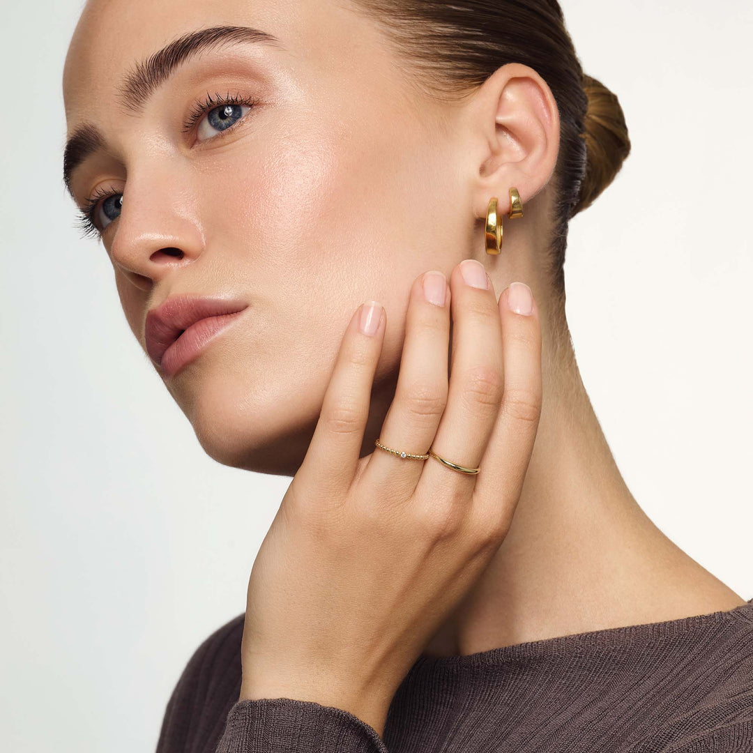 Slim Dome prsten | Zlato