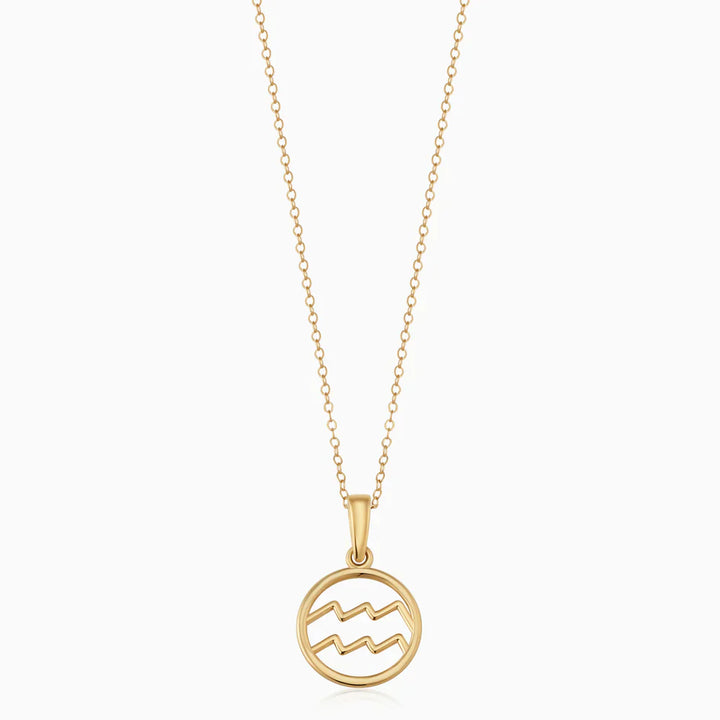 Naszyjnik ze znakiem zodiaku