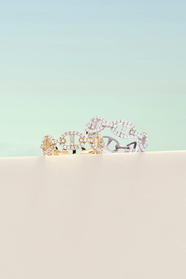 Pierścionek Isla Marina z białego złota