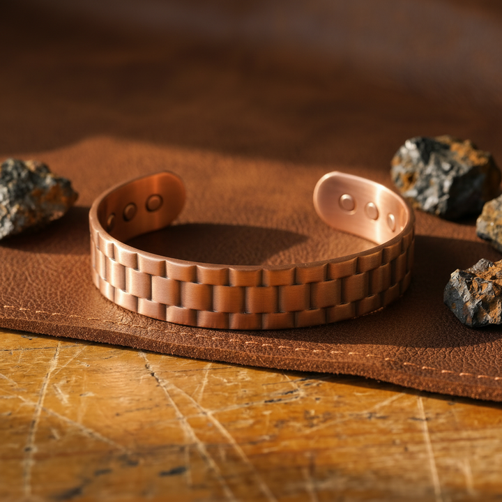 Patricia's Ore Copper Men's Bracelet – Bold Copper Jewelry for Everyday Wear