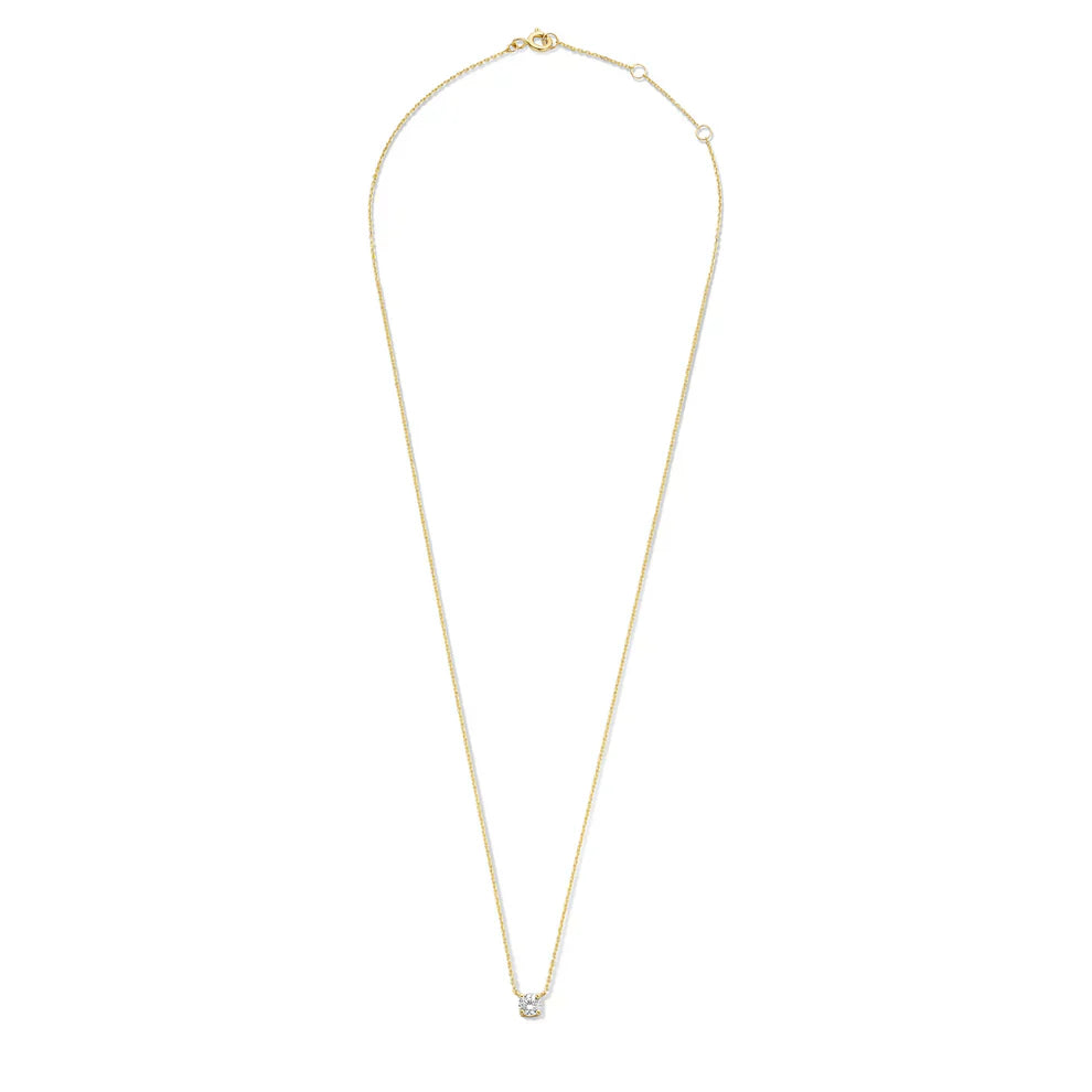 Cléa Moissanite ogrlica | Zlato