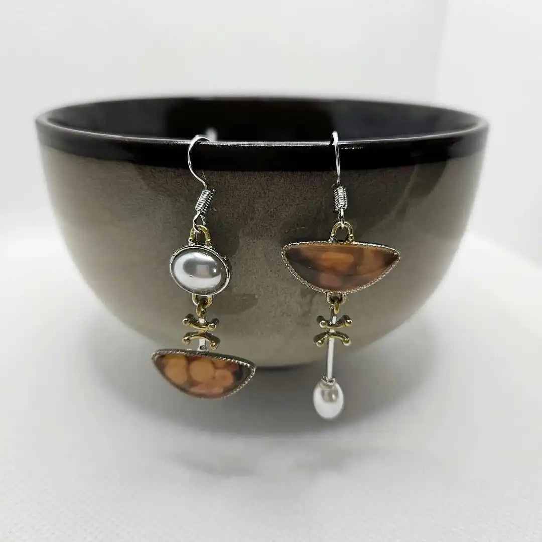Prirodne Narančaste Naušnice