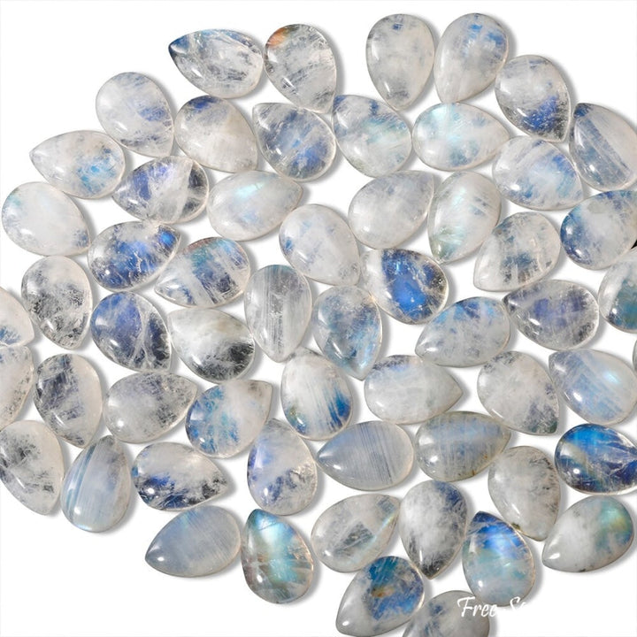 Natural Moonstone Celestial S925 Silver Ring