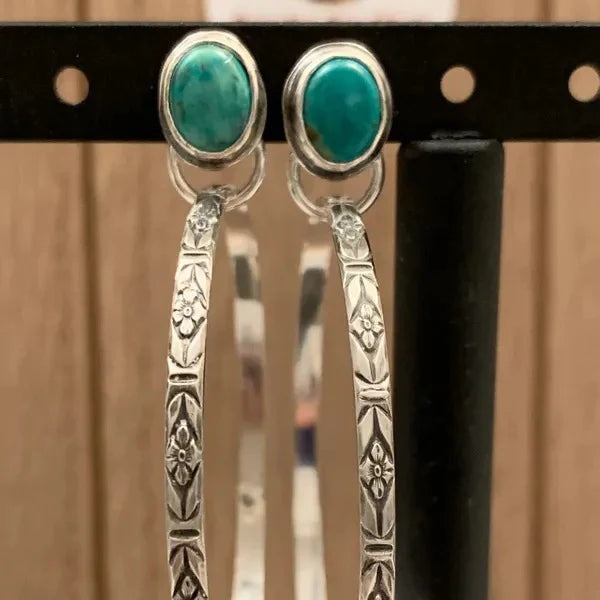 Ponadczasowe kolczyki vintage z onyksu w stylu boho-chic